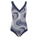 Lentiggini swimwear - Summer Badedragt Navy/Offwhite