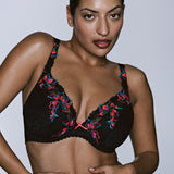 Primadonna - Miyara Plunge BH Floral Eclipse