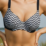 Enoe Swim - Zig Zag Heartshaped Bikini Top