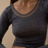 Femilet - Juliana T-shirt Med Lange ærmer Uld