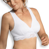 Carriwell - Amme Top Crossover Hvid