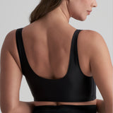 Byebra - Top Med V-hals Sort