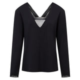 Chantelle - Romance Natbluse Sort