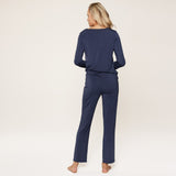 Lingadore - Nat Sæt Blonde Dark Denim