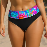 Enoe Swim - Neon Palm Fold Down Brief