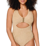 Lingadore - Badedragt Gold Beige