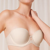 Triumph - Pure Micro Stropløs Bh Cameo Beige