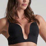 Byebra - Bh Til Dyb Udskæring Sort