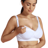 Carriwell - Vatteret Amme Bh Med Carri-gel Hvid