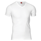 JBS Herre - Bomuld T-shirt V-neck Hvid