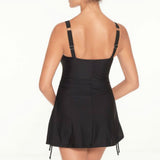 Wiki - Serena Badedragt Med Skørt Sort