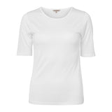 Lady avenue - Jersey T-shirt Silke Ivory