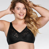 Silvana - Blød Bh Uden Bøjle Sort