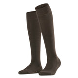 Falke - Softmerino Knæstrømpe Dark Brown