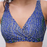 Femilet Swim - Taula Fullcup Bikini Top Blue
