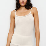 Femilet - Juliana Chemise Top Uld Ivory