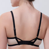 Chantelle - Lush Fullcup Bh Sort/soft Pink