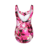 Lentiggini swimwear - Badedragt Med V-hals Fuchsia