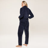 Lingadore - Fluffy Hjemmesæt Dark Denim