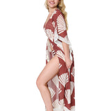 Lingadore - Strand Kimono Sable Stripe