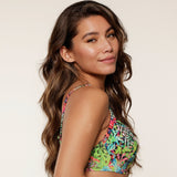 Lingadore - Vatteret Bikini Top Tropical Floral
