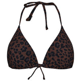 Hype The Detail - Triangle Bikini Top Brown