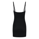 Byebra - Sculpting Open Bust Kjole Sort