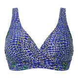 Femilet Swim - Taula Fullcup Bikini Top Blue