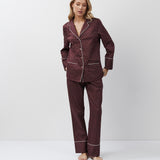 Aruelle - Georgette Pyjamas Burgundy