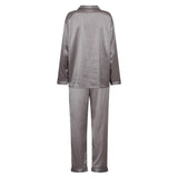 Hype The Detail - Logo Satin Pyjamas Grå