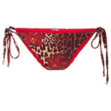 Lingadore - Leo Bikini Tai Med Snøre Leopard