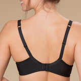 Trofé - Sanna Stripe Formstøbt Bh Sort