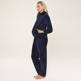 Lingadore - Fluffy Hjemmesæt Dark Denim