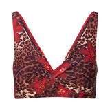 Lingadore - Leo Bikini Top Med Bøjle Leopard