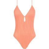 Chantelle - Swim One Plunge Badedragt Bright Melon
