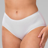 Trofé - Midi Brief Hvid