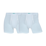 JBS Herre - Original Bomuld 2-pak Boxershorts Hvid