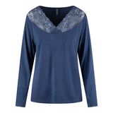 Lingadore - Nat Sæt Blonde Dark Denim