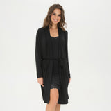 Lady avenue - Bambus Kimono Sort