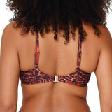 Lingadore - Leo Bikini Top Med Bøjle Leopard