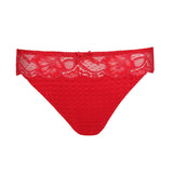 Primadonna - Madison String Med Blonde Scarlet Red
