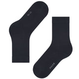 Falke - Clima Wool Strømpe Dark Navy