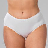 Trofé - Midi Brief Hvid