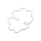 Byebra - 3-pak Klips Til Bh Stropper Beige/hvid/sort