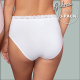 Balzaa - Bali Bambus 3-pak Maxi Offwhite