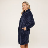 Lingadore - Fluffy Kåbe Dark Denim