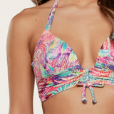 Lingadore - Vatteret Triangle Bikini Top Paisley Print