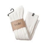 Trofé - Bomuld Strømpe Lang Ivory
