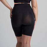 Byebra - Soft Touch Højtaljet Shorts Sort