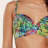 Lingadore - Vatteret Bikini Top Tropical Floral